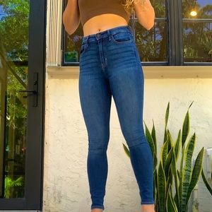 High Rise Super Skinny Jeans